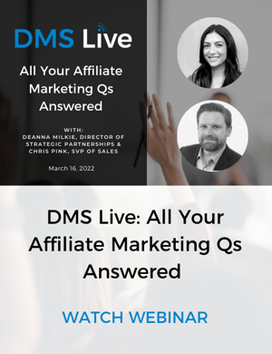DMS Live: All Your Affiliate Marketing Qs Answered